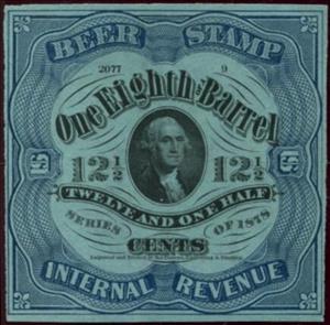 Stamp, Beer - George Washington (1732-1799), United States of America,  , Beer, Famous People, Heads of State, Men, Politicians, Государственный деятель