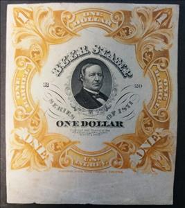 Stamp, Beer - Hugh McCulloch (1808-1895), United States of America,  , Beer, Famous People, Men, Politicians