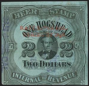 Stamp, Beer - Silas Wright (1795-1847), United States of America,  , Beer, Famous People, Lawyers - Advocates, Men, Politicians
