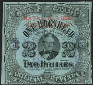 Stamp, Beer - Silas Wright (1795-1847), United States of America,  , Beer, Famous People, Lawyers - Advocates, Men, Politicians