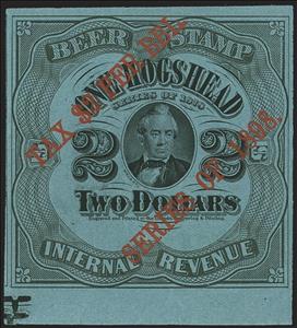 Stamp, Beer - Silas Wright (1795-1847), United States of America,  , Beer, Famous People, Lawyers - Advocates, Men, Politicians