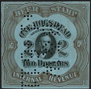 Stamp, Beer - Silas Wright (1795-1847), United States of America,  , Beer, Famous People, Lawyers - Advocates, Men, Politicians