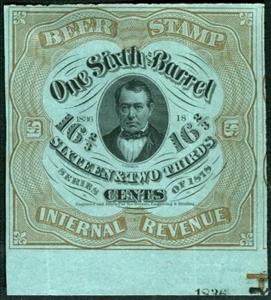 Stamp, Beer - Thomas Corwin (1794-1865), United States of America,  , Beer, Diplomats, Famous People, Lawyers - Advocates, Men, Politicians