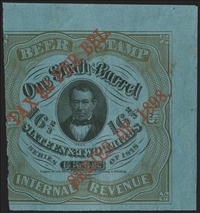 Stamp, Beer - Thomas Corwin (1794-1865), United States of America,  , Beer, Diplomats, Famous People, Lawyers - Advocates, Men, Politicians