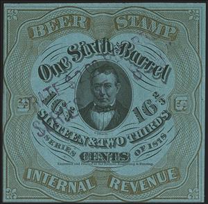 Stamp, Beer - Thomas Corwin (1794-1865), United States of America,  , Beer, Diplomats, Famous People, Lawyers - Advocates, Men, Politicians
