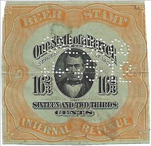Stamp, Beer - Thomas Corwin (1794-1865), United States of America,  , Beer, Diplomats, Famous People, Lawyers - Advocates, Men, Politicians