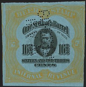 Stamp, Beer - Thomas Corwin (1794-1865), United States of America,  , Beer, Diplomats, Famous People, Lawyers - Advocates, Men, Politicians