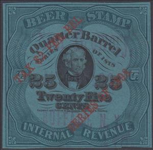Stamp, Beer - Thomas Hart Benton (1782-1858), United States of America,  , Beer, Famous People, Men, Politicians