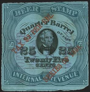 Stamp, Beer - Thomas Hart Benton (1782-1858), United States of America,  , Beer, Famous People, Men, Politicians