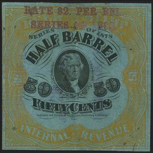 Stamp, Beer - Thomas Jefferson (1743-1826), United States of America,  , Beer, Famous People, Heads of State, Men, Politicians, Государственный деятель
