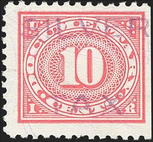 Stamp, Silver Tax - Numeral, United States of America,  , Numbers