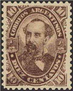 Stamp, Nicolás Avellaneda (1837-1885), Argentina,  , Famous People, Men, Politicians