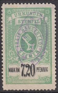 Stamp, Urkunden, Bremen,  , Keys