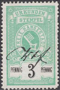 Stamp, Urkunden, Bremen,  , Keys