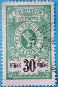 Stamp, Urkunden, Bremen,  , Keys