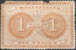 Stamp, Value Added Tax, Bremen,  , Numbers