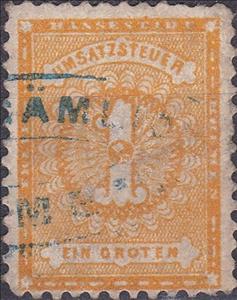 Stamp, Value Added Tax, Bremen,  , Numbers
