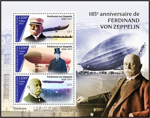 185th Anniversary of the Birth of Ferdinand von Zeppelin