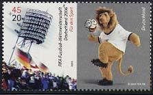 Stamp, World Cup, Germany, Federal Republic,  