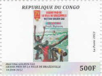 2014 International Athletics Meet, Brazzaville Poster