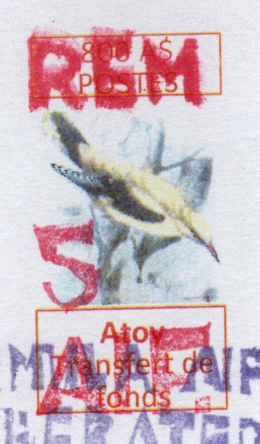 Dam Batai - Remila Liberated overprint 5 / bird