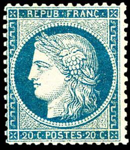 Stamp, Ceres, France,  
