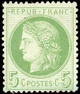 Stamp, Ceres, France,  