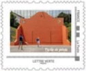 Stamp, 8 days in Bearn Basque Country. Pelote, France,  , Sports