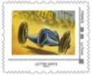 Stamp, Angouleme Ramparts Circuit Discovery. blue racing car, France,  , Motor Racing, Racing Cars