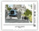 Stamp, Angouleme Ramparts Circuit Discovery. blue racing car, France,  , Motor Racing, Racing Cars