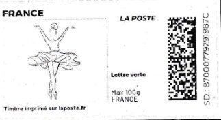 Ballet Pirouette. Redesign without laposte logo