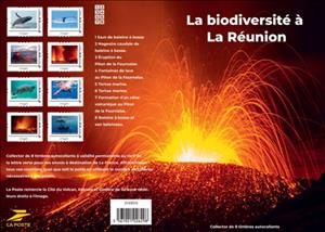Mini Sheet, Biodiversity in Reunion 2, France,  , Animals (Fauna), Infant Animals, Islands, Reptiles, Turtles, Volcanos, Whales