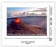 Stamp, Biodiversity in Reunion 2. Eruption Piton de la Fournaise, France,  , Islands, Volcanos