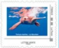 Stamp, Biodiversity in Reunion 2. Sea Turtle, France,  , Animals (Fauna), Reptiles, Turtles