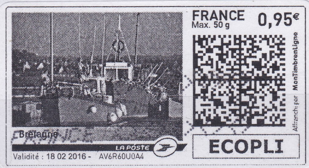 Brittany (Bretagne) in black
