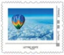 Championnat de France du Montgolfieres. Balloon above clouds