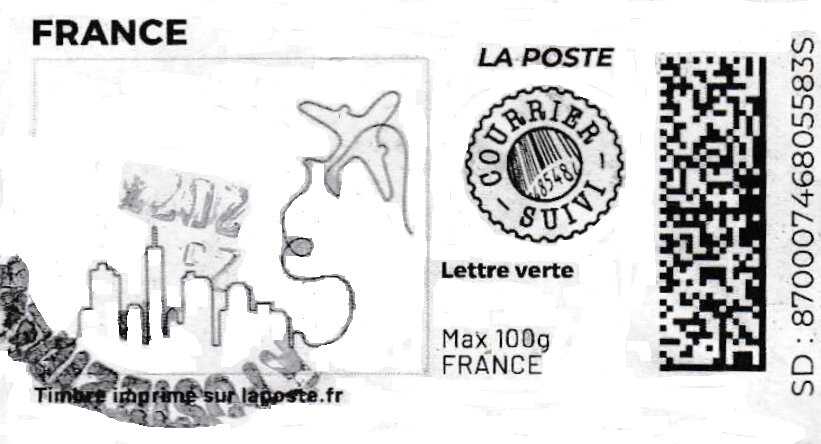 Doodle. Skyscraper Skyline, Aeroplane. Redesign Courrier ...