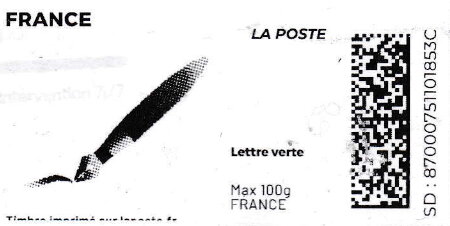 Fountain Pen. Redesign without laposte logo