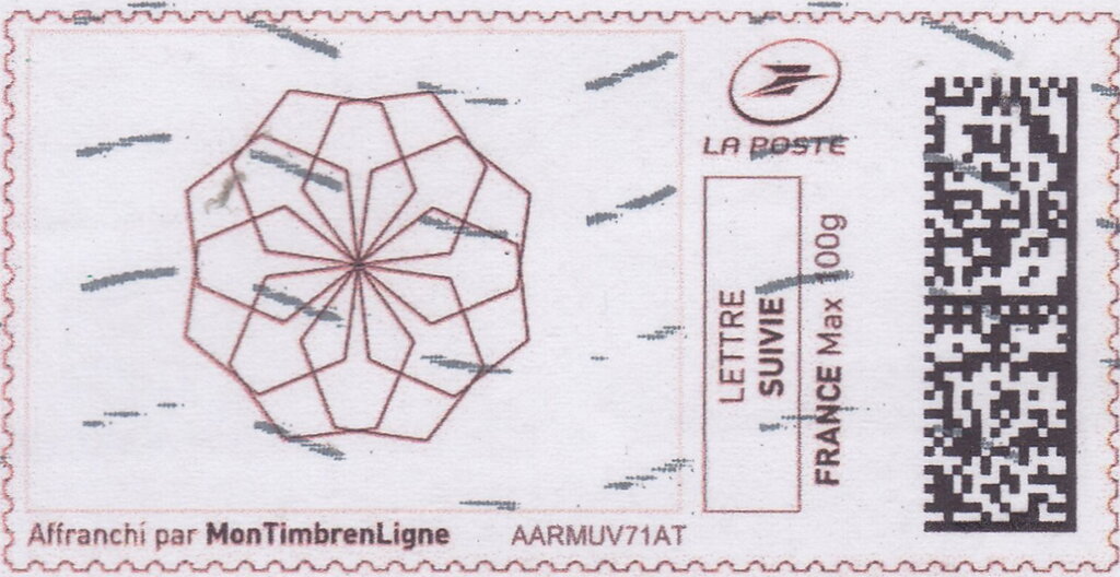 Geometric flower