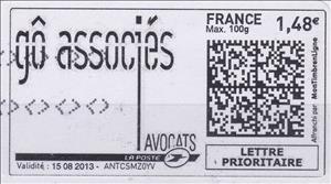 Stamp, Go Associes Avocats, France,  , Lawyers - Advocates