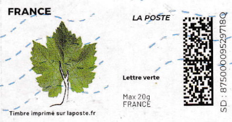 Green Leaf 2. Redesign without laposte logo