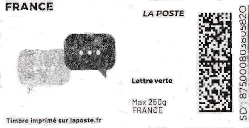Grey and Black Speech Balloons 'Echanger no logo' Redesign