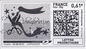 Stamp, Inauguration, France,  , Special Occasions