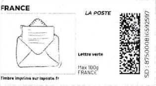 Letter 4. Redesign without laposte logo