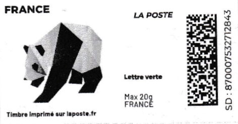 Panda. Redesign without laposte logo