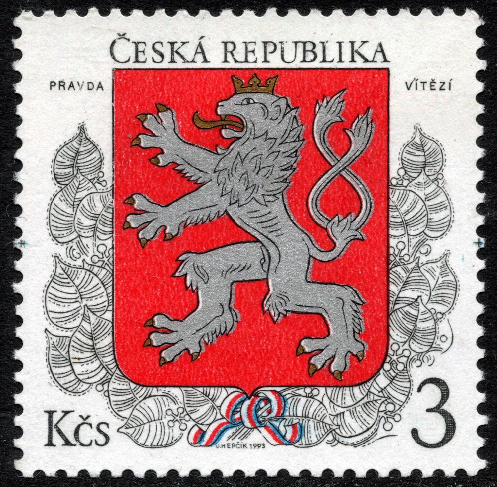 THE LESSER STATE EMBLEM OF THE CZECH REPUBLIC