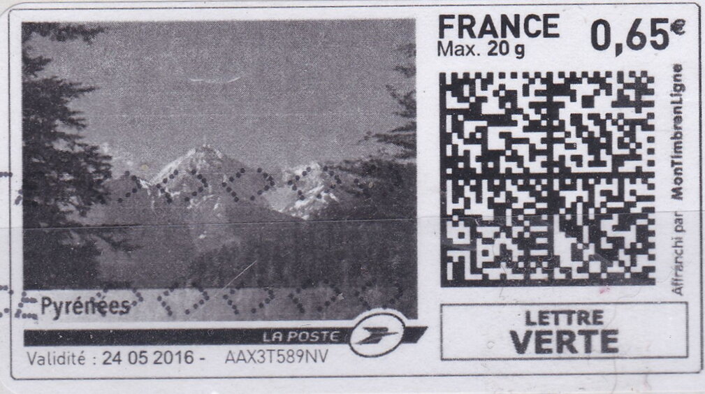 Pyrenees in black