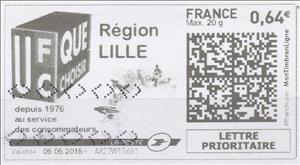 Stamp, UFC Que Choisir Region Lille, France,  , Magazines