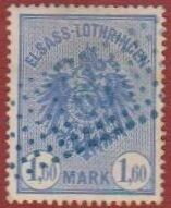 Elsass-Lothringen, 1.60 mark