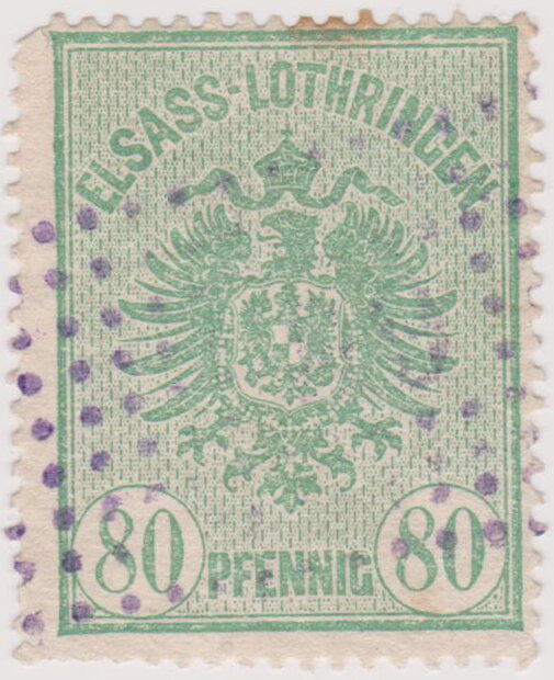 Elsass-Lothringen, 80 pfennig